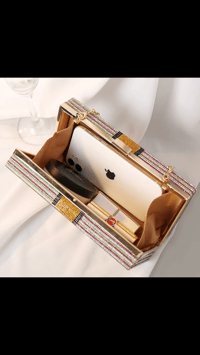 Image 3 of Luxury 10,000 dollars crystal blings  money bags