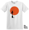 The Crane T-Shirt - inspired by The Karate Kid (1984)