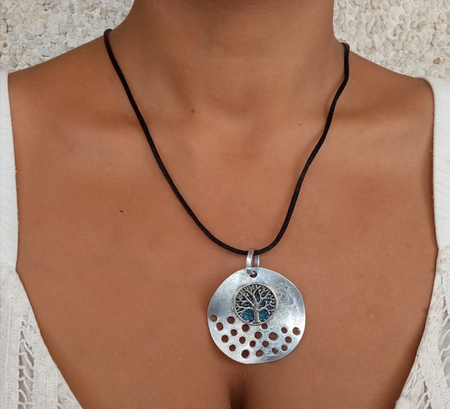 Collar Árbol de la Colección Espuma de Mar