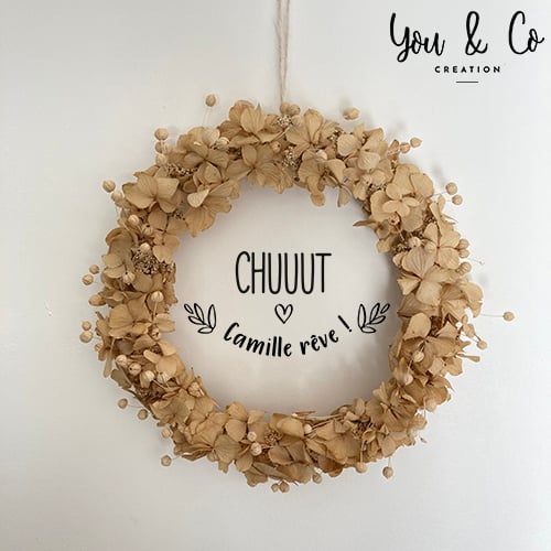 Image of Sticker personnalisable "CHUUUT ... rêve !"