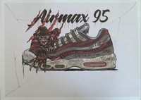 Image 1 of TH_ILLUSTRATIONS x REGCOLLECTKICKS Freddy Krueger Air Max 95 