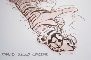 Sleeping Tiger print (Charity item)