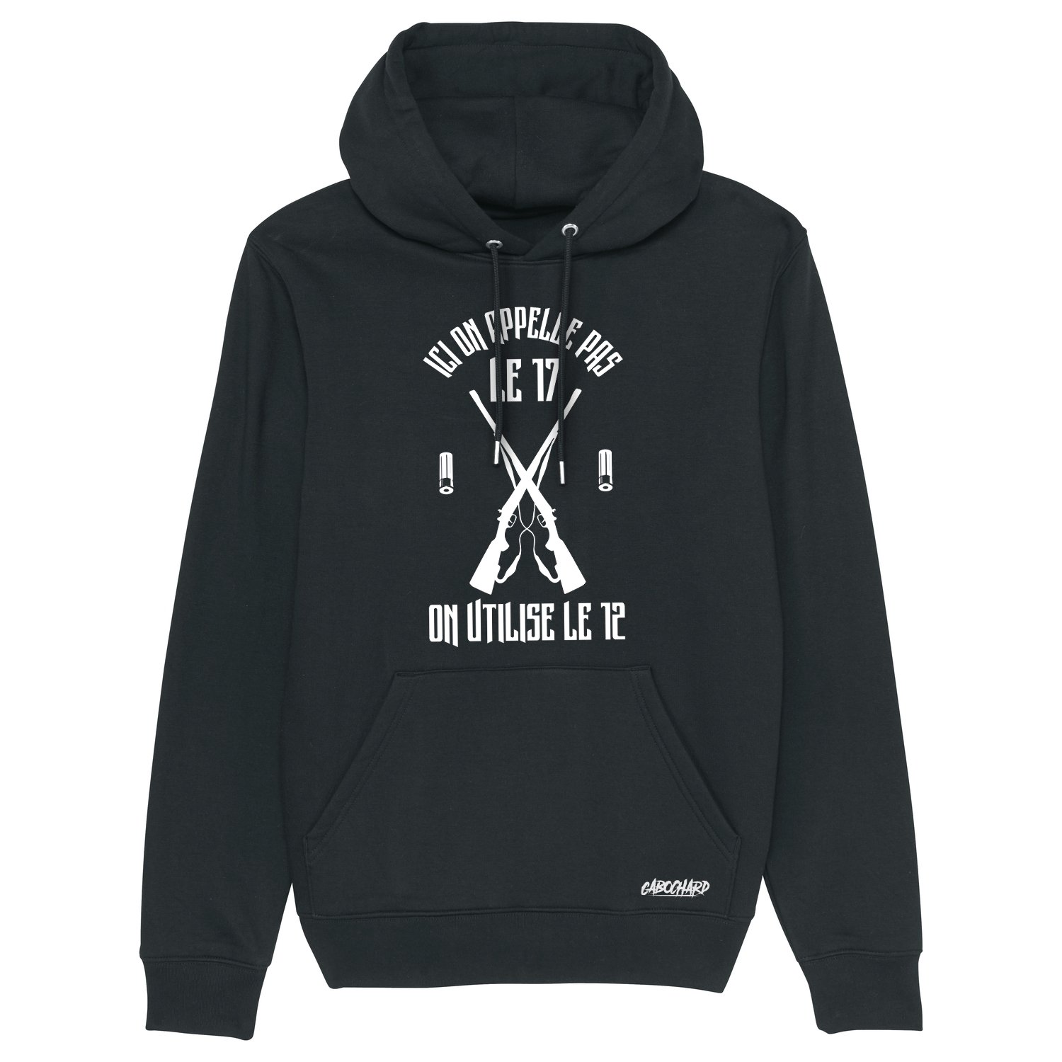 Image of SWEAT-SHIRT CAPUCHE UNISEX - ICI ON APPELLE PAS LE 17