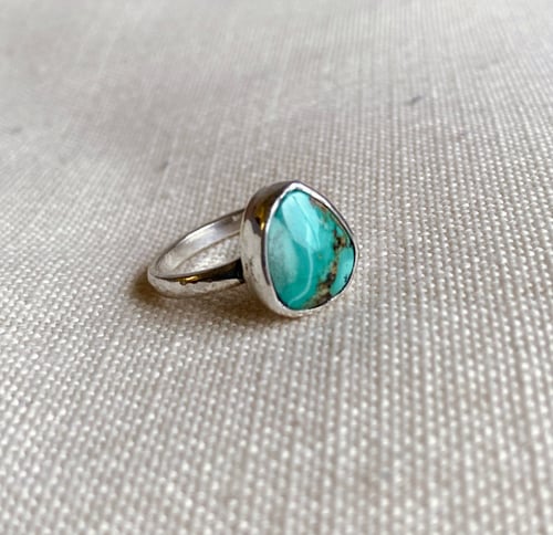 Image of Royston Turquoise ring #4