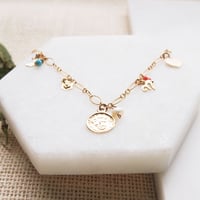 Image 1 of Fortune Charm Necklace
