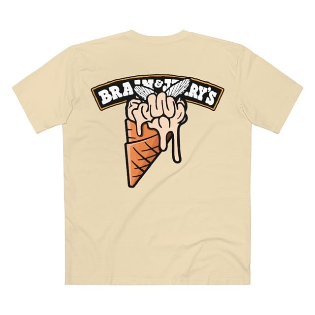 Brain & Jerry’s Tee [Cream]