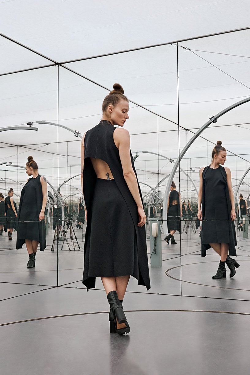 Image of Dress 2 - Organic cotton - Dark grey