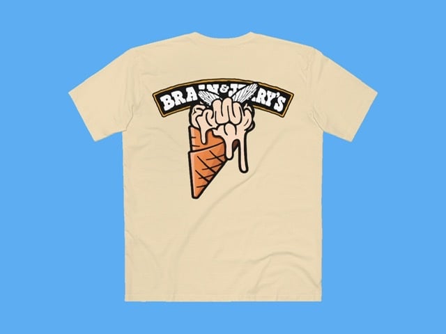 Brain & Jerry’s Tee [Cream]