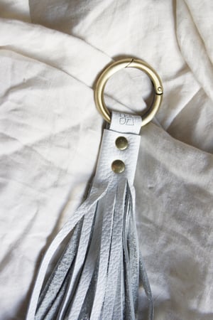 Image of Whip it Key Chain-White