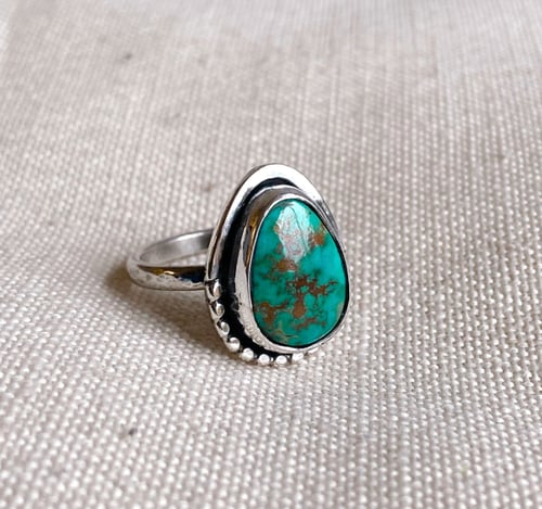 Image of Royston Turquoise ring #5