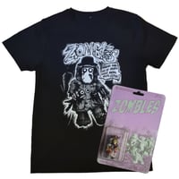 Image 1 of Zomble T-Shirt & Art Toy Bundle