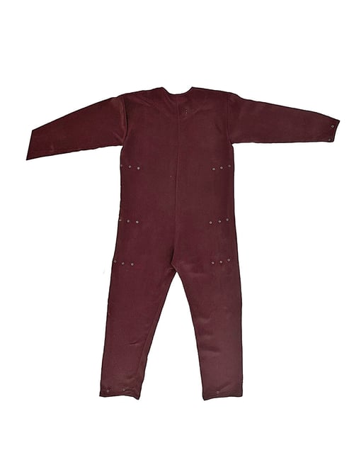 Image of Maja Brix x Prisca Vilsbøl Boilersuit - Silk - Burgundy