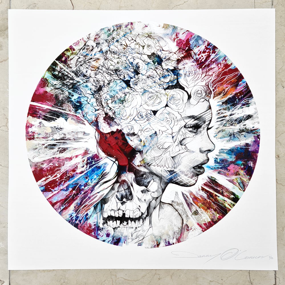 "Perpetual Emotion - Red" LIMITED EDITION PRINT - FREE WORLDWIDE SHIPPING!!!