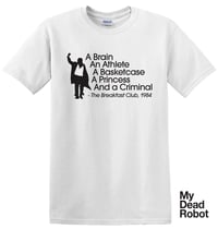 Members Tee - inspired by The Breakfast Club (1985)