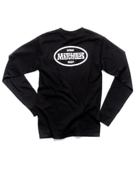 Image 2 of Long Sleeve Black Pocket T