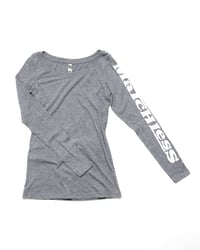 Image 1 of Long Sleeve Grey Slim Fit