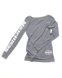 Image 2 of Long Sleeve Grey Slim Fit