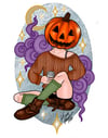 Jackolantern art print by Leeuh Vandever