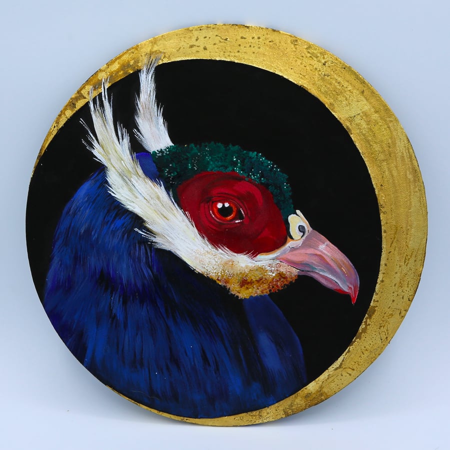 Image of Peinture profil d'oiseau