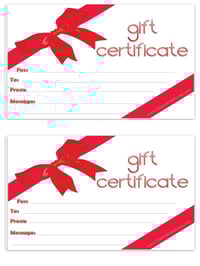 Gift Vouchers