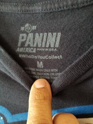 Panini Rated Rookie Tee Size Medium