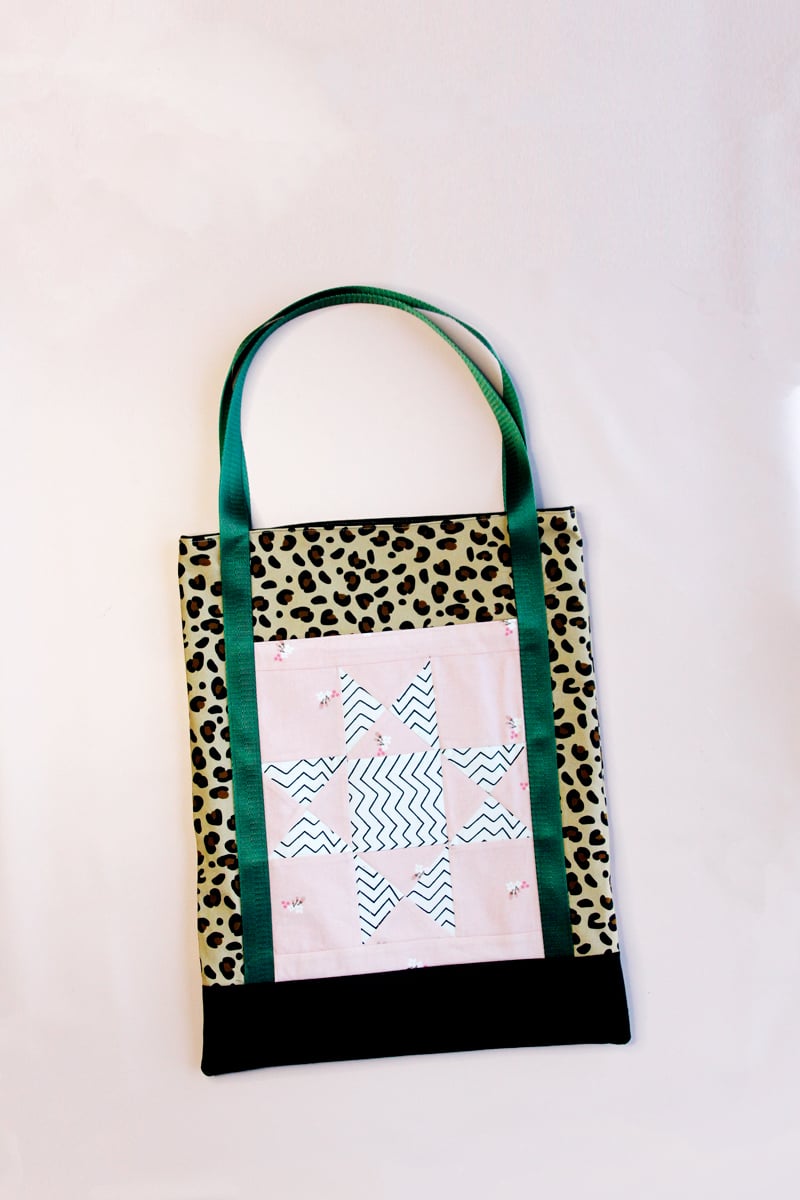 Image of PATCHWORK TOTE BAG