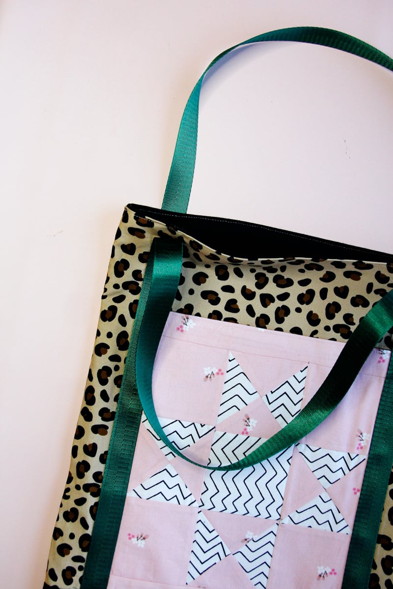 Image of PATCHWORK TOTE BAG