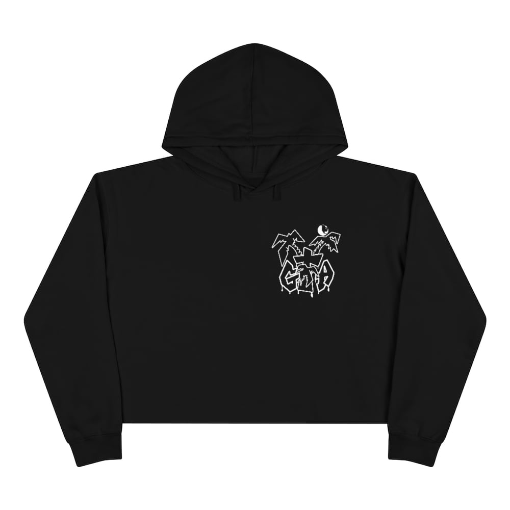 GTA Logo Lady Crop Top Hoodie
