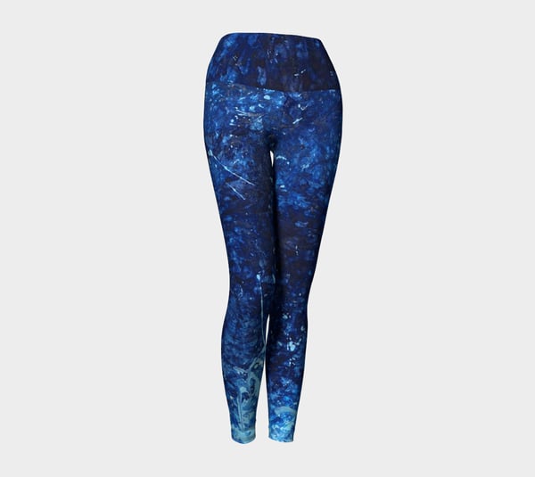 Image of Tidal Wave Yoga Leggings