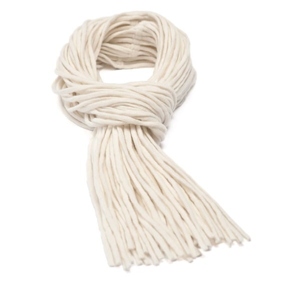 Image of stave scarf - white