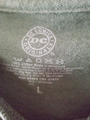Green Lantern Tee Size Large