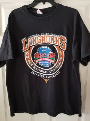 Longhorns 2010 BCS Championship Tee Size XL