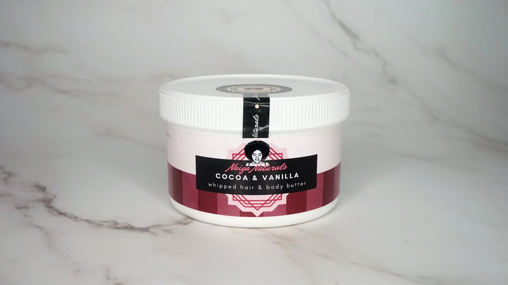 Image of Cocoa & Vanilla Whipped Hair and Body Butter (400ml)