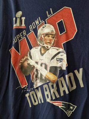Tom Brady Super Bowl Tee Size XL 