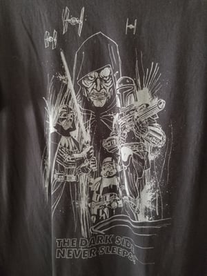 The Dark Side Never Sleeps Tee Size XL