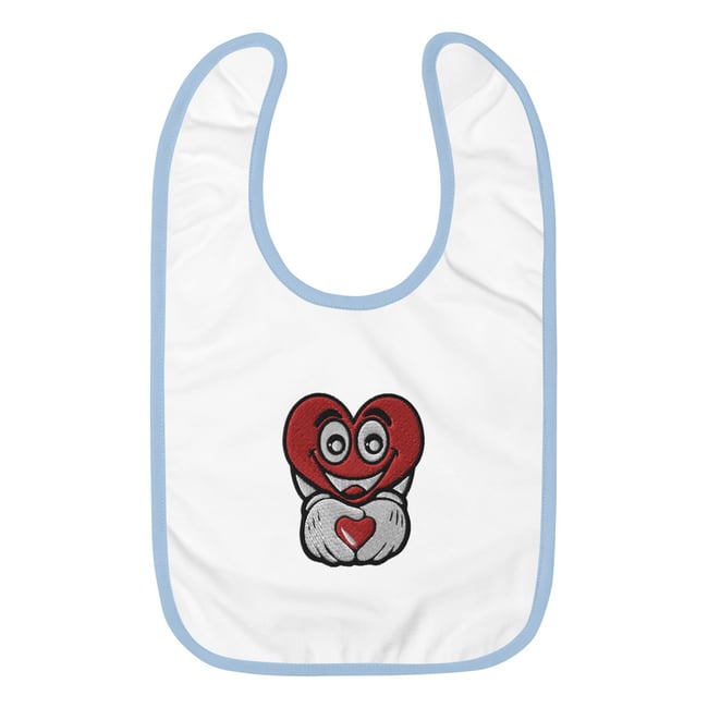 Download Lovegram Embroidered Baby Bib Youvebeenlovegrammed Com