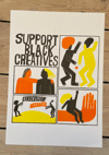 Support Black Creatives Risograph