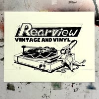 rearview vinyl