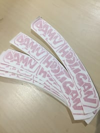 Damn Hooligan Vinyl Rim Decals