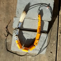 Image of 'povera' paintbrush necklace