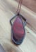 Image of Large Red Ammolite Pendant