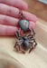 Image of Labradorite + Spider Pendant