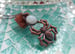 Image of Rainbow moonstone + Spider Pendant