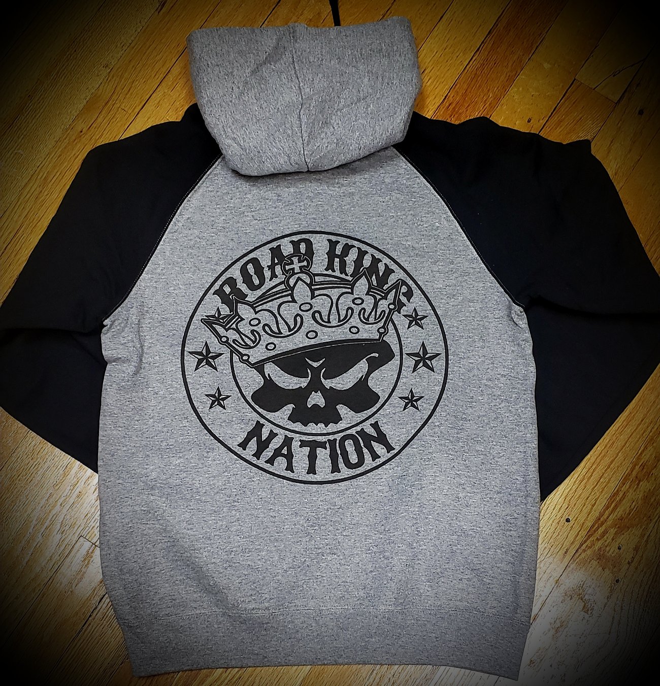 Road King Nation Limited Edition Raglan Hoodie | Glide Nation Outlet