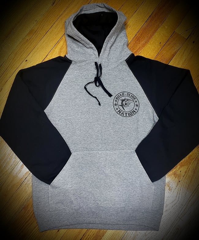 Road Glide Nation Limited Edition Raglan Hoodie | Glide Nation Outlet