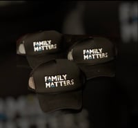 Image 2 of Family Matters Trucker Hat - Black