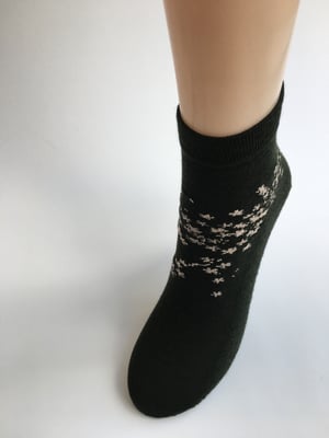 Image of Merino Cherry Blossom Ankle Socks