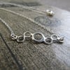 Tuscan Coast Necklace, Sterling Silver