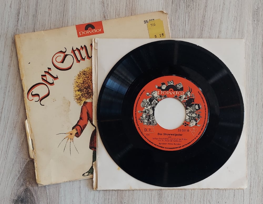 Der Struwwelpeter 7” vinyl record and booklet