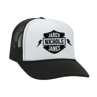 OFFICIAL - JARED JAMES NICHOLS - "JJN" LOGO BLACK AND WHITE HAT